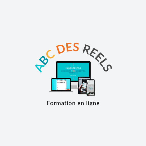 Logo L'ABC des Reels par Edith Courtial